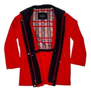 Nautica Jacket with Removable Hood | Size Medium